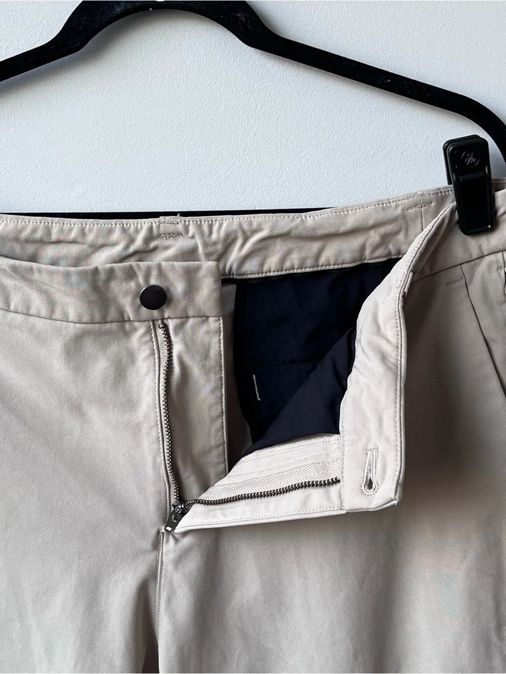 Lululemon Commission Classic Chino Pants Warpstreme Men’s 35x32” Khaki Trench
